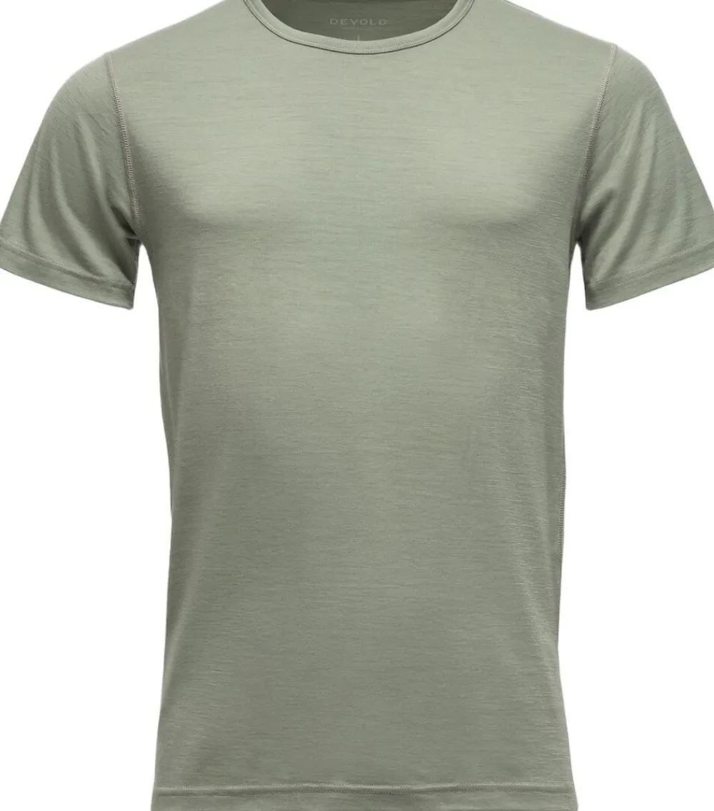 Devold Breeze Plus Merino 200 Tee, herre Grøn