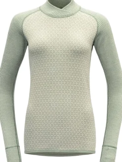 Devold Kvitegga Cross Neck, dame Hvid Best
