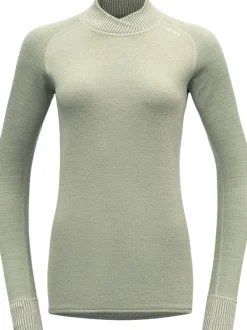Devold Kvitegga Cross Neck, dame Hvid Best