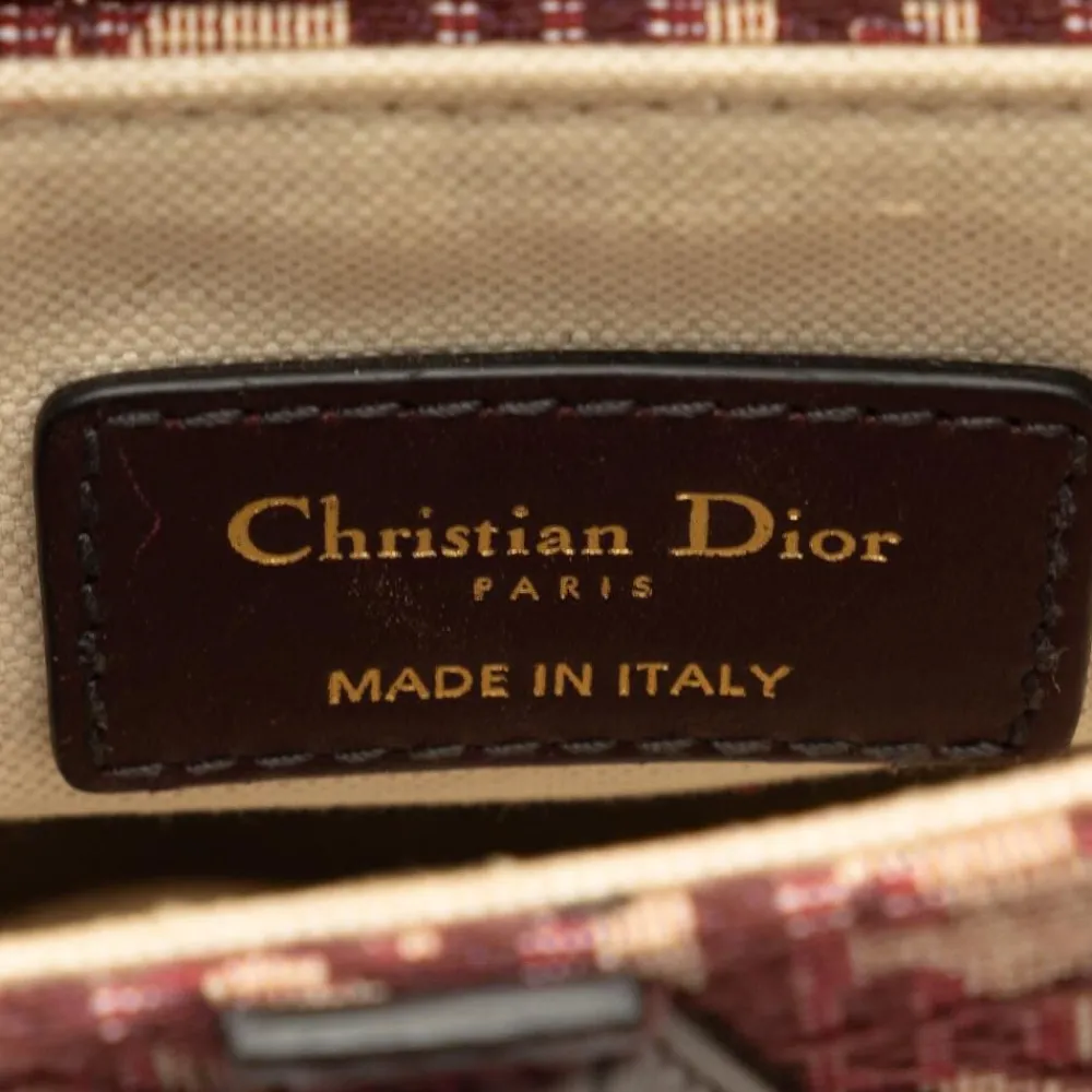 Dior Vintage Dior Saddle Bag Red Best