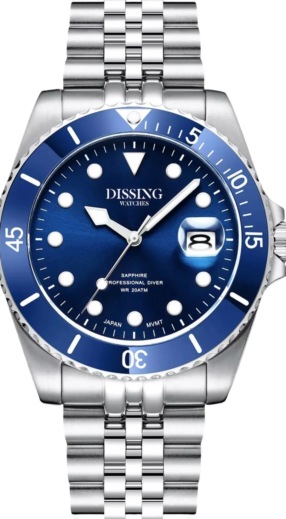 Dissing Diver D1263 Sølv Clearance