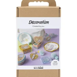 DIY Kit Dekoration, Æsker, muslingeskaller, nøgleringe>Creativ Company Online