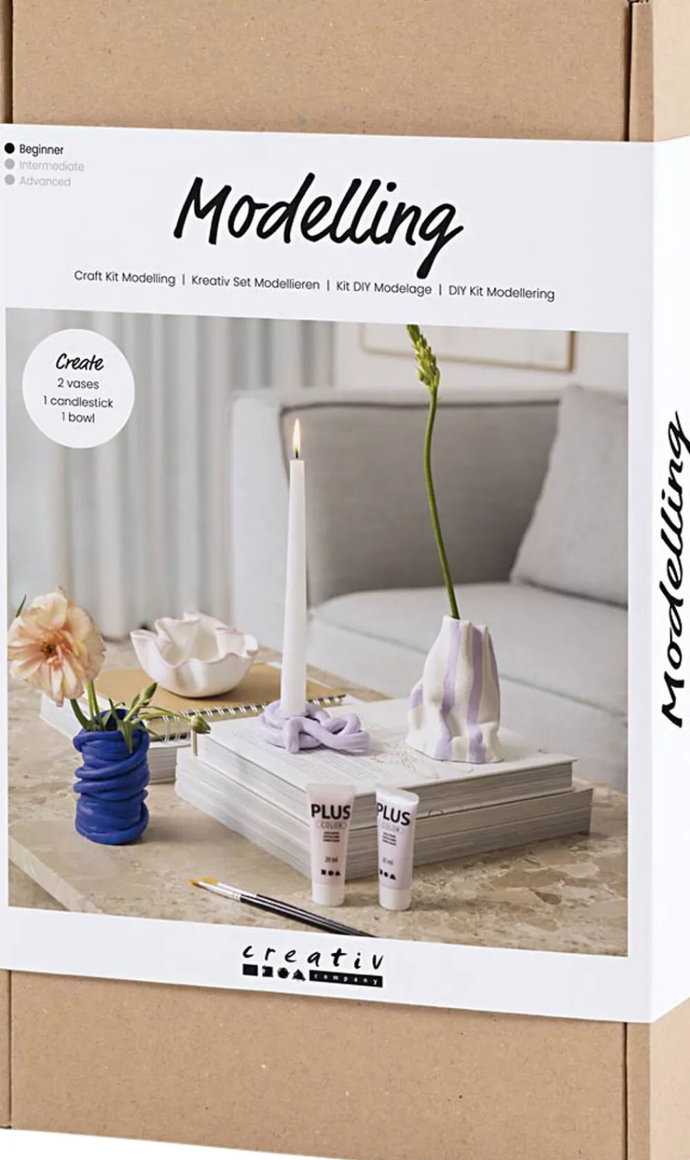 DIY Kit Modellering, Krukker og vaser>Creativ Company Best