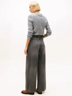 Dame Tommy Hilfiger DNM 70s WIDE LEG HW