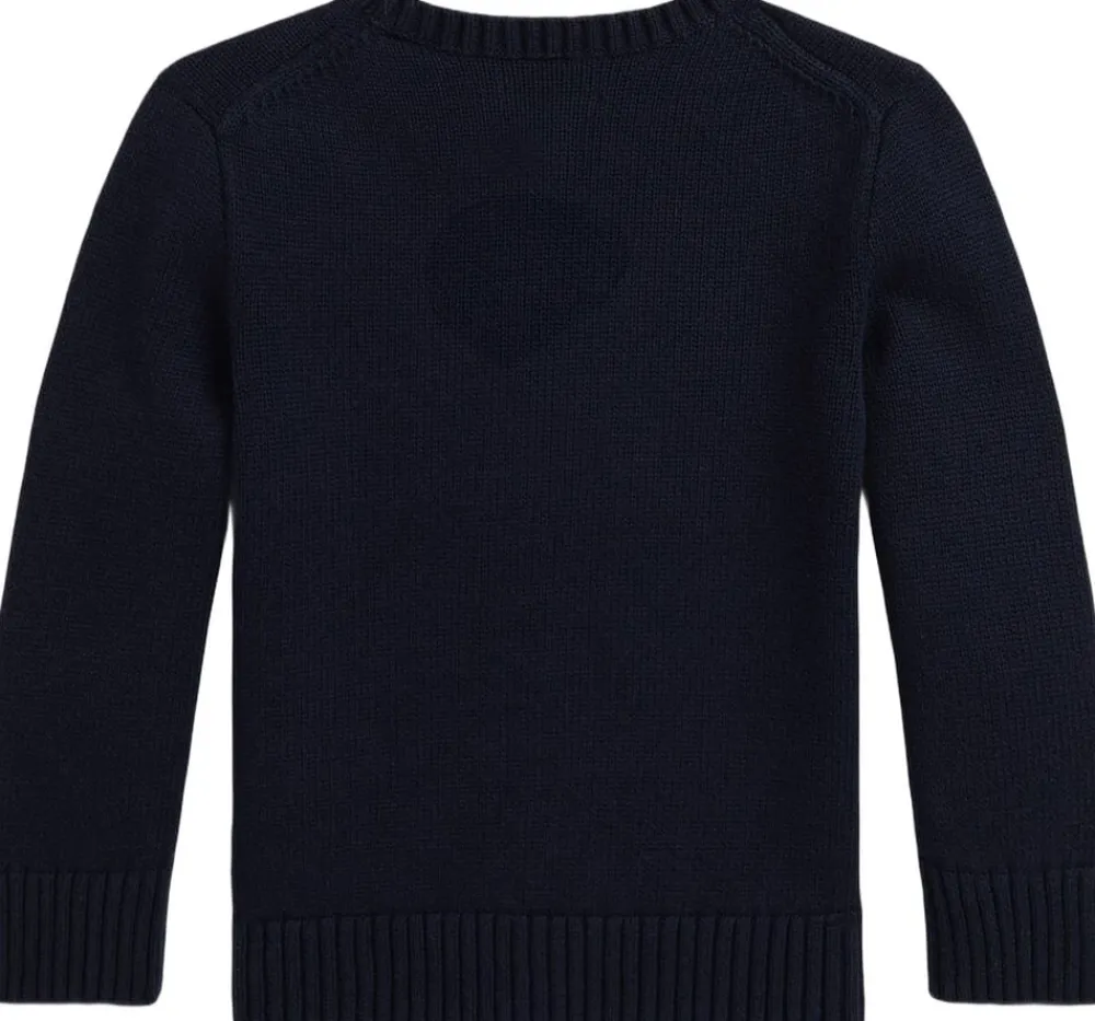 Børn Polo Ralph Lauren Dog-Intasia Cotton Sweater