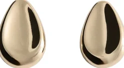 MANGO Drop earrings Gold New