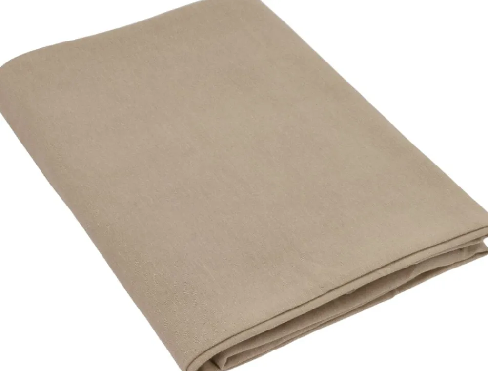 Bastian Dug 270 x 140 cm Fungi brown 100% ny bomuld