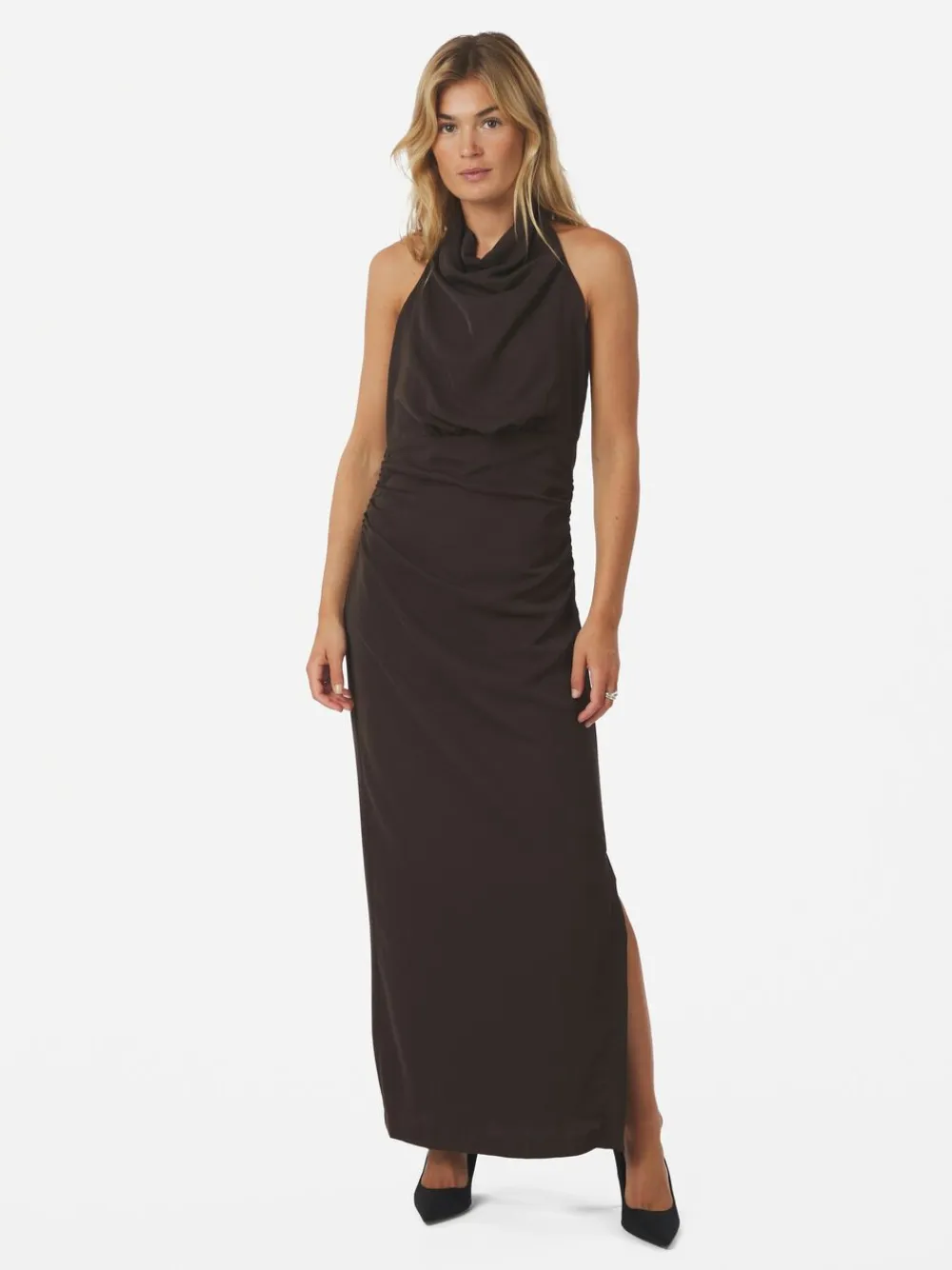 Neo Noir Dunie Dress Dark brown New