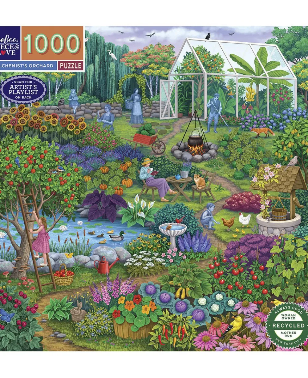 Børn eeBoo - Puslespil 1000 brk - Alchemist's Orchard