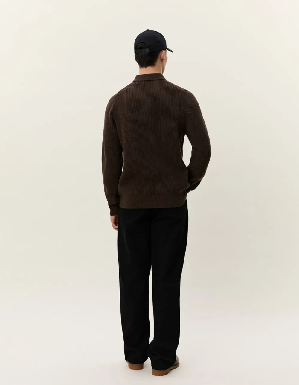 Les Deux Elinor Zipper Polo Knit