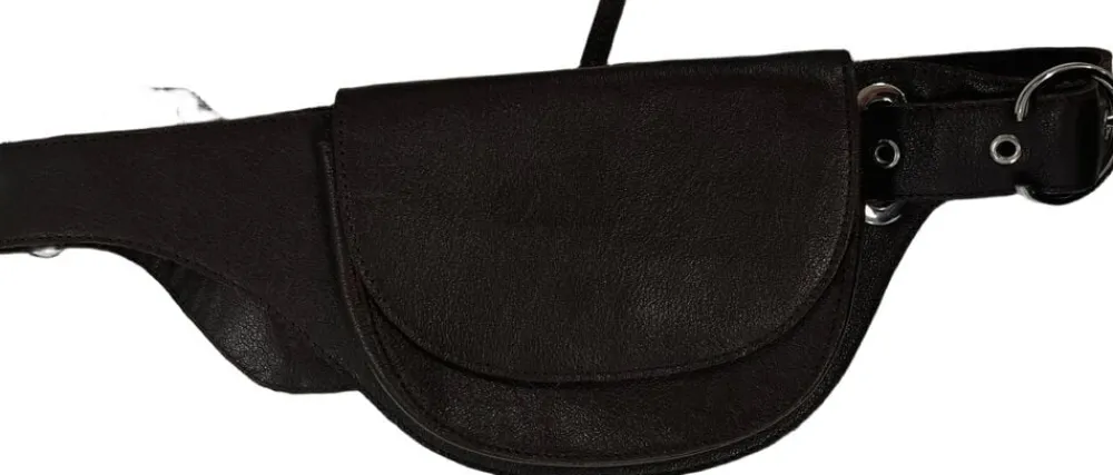 SILFEN Eliza belt Brown Discount