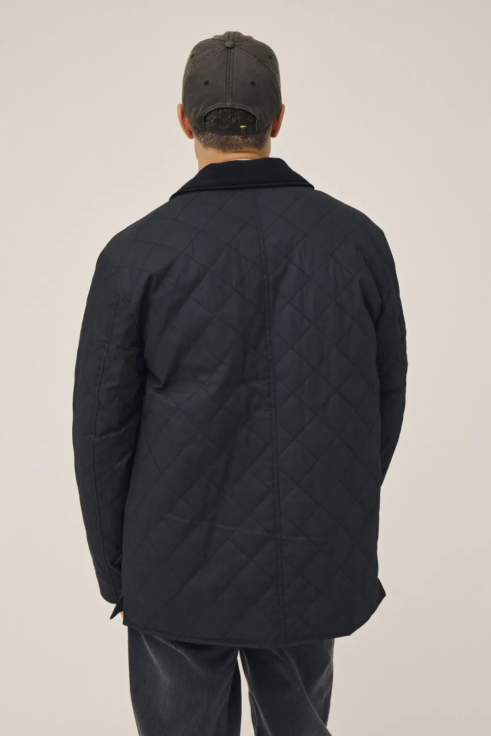 Magasin du Nord Collection Emerson 4 Coated quiltet jakke - GRS Black Best