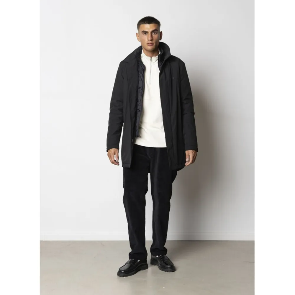 Clean Cut Copenhagen Emerson Carcoat Jacket Black Sale