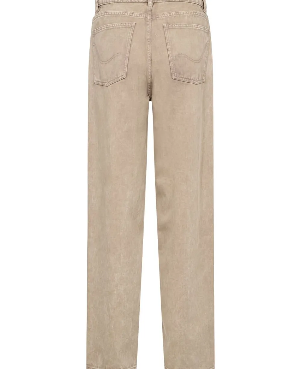 Magasin du Nord Collection Emma M125 Barrel jeans - 100% Økologisk bomuld GOTS Sandstorm New