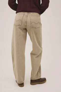 Magasin du Nord Collection Emma M125 Barrel jeans - 100% Økologisk bomuld GOTS Sandstorm New