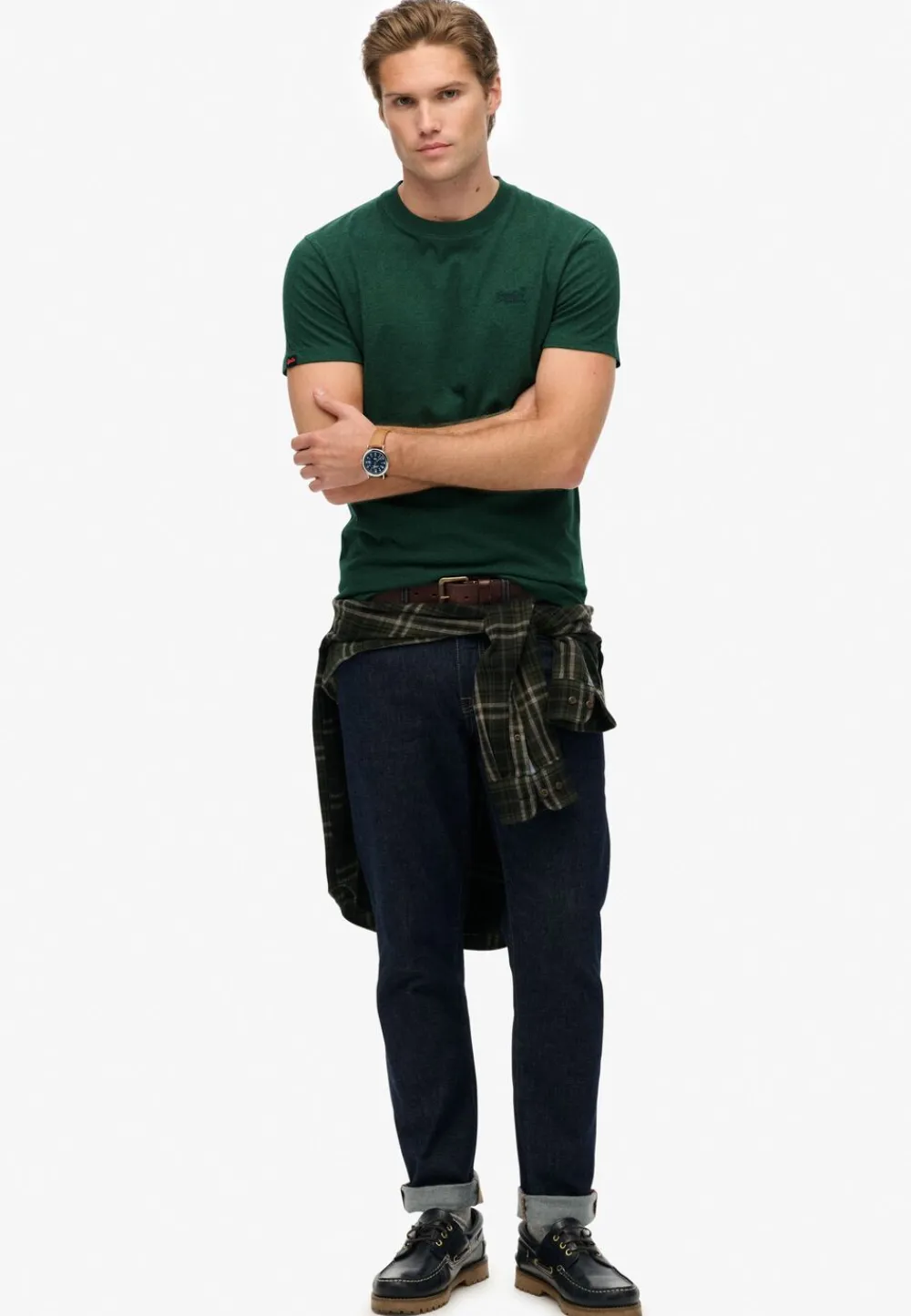 ESSENTIAL LOGO EMB TEE>Superdry Sale
