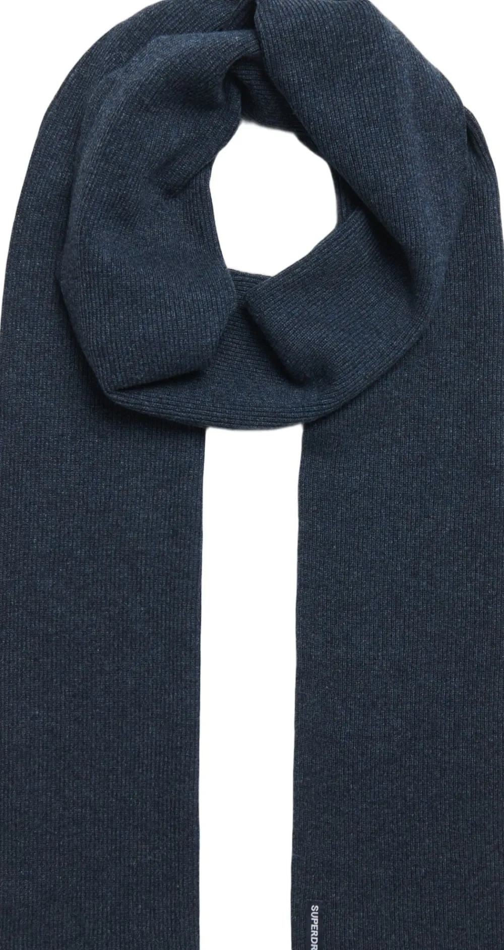 ESSENTIAL LOGO KNITTED SCARF>Superdry Sale