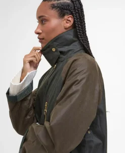 Dame Barbour Evette Wax Jacket - water repellent