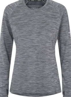 Energetics Evii II Trænings Langærmet T-shirt Grå Hot