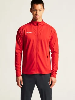 Craft Evolve 2. 0 Full Zip Sweatshirt Rød Discount