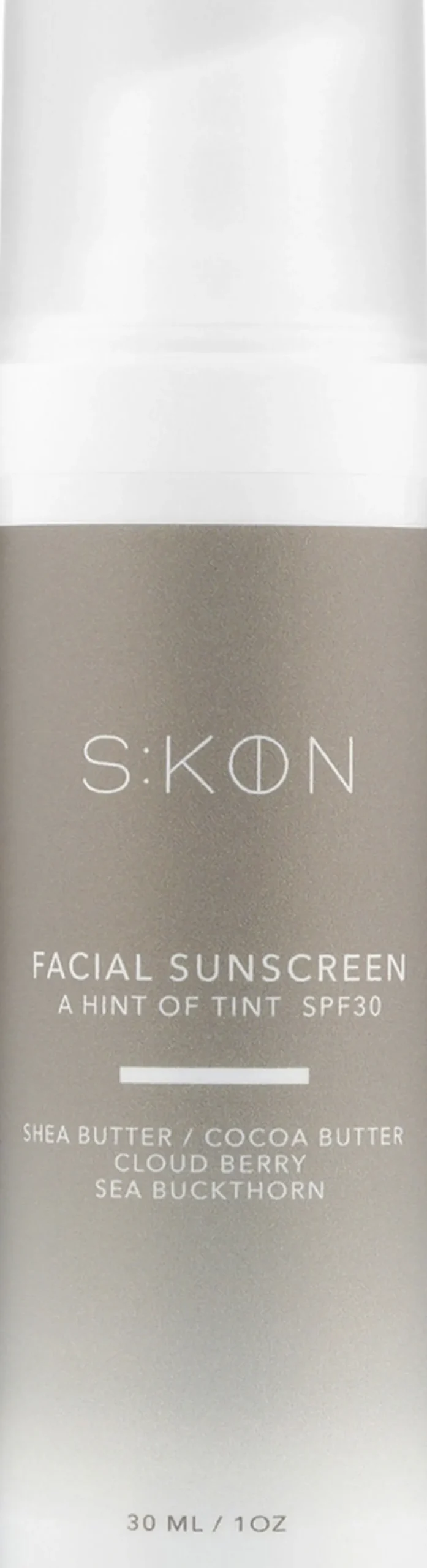 Skøn Skincare FACIAL SUNSCREEN - A HINT OF TINT SPF 30 Clearance