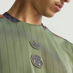 adidas FC Bayern Terrace 25/26 Icons T-shirt Gr&oslash;n Outlet