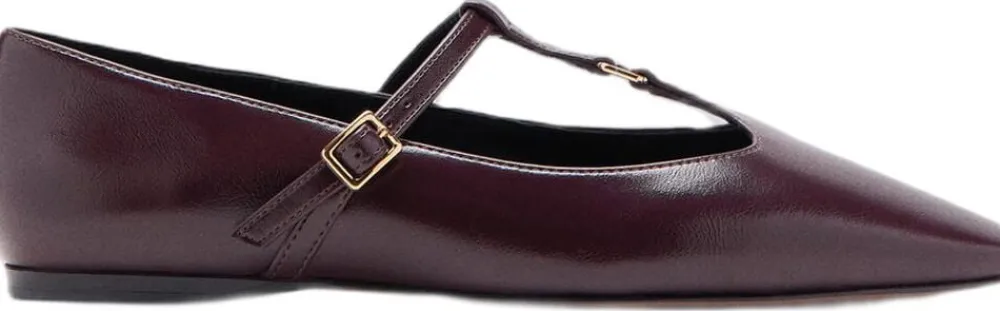 MANGO Flat strips shoes 78 Outlet