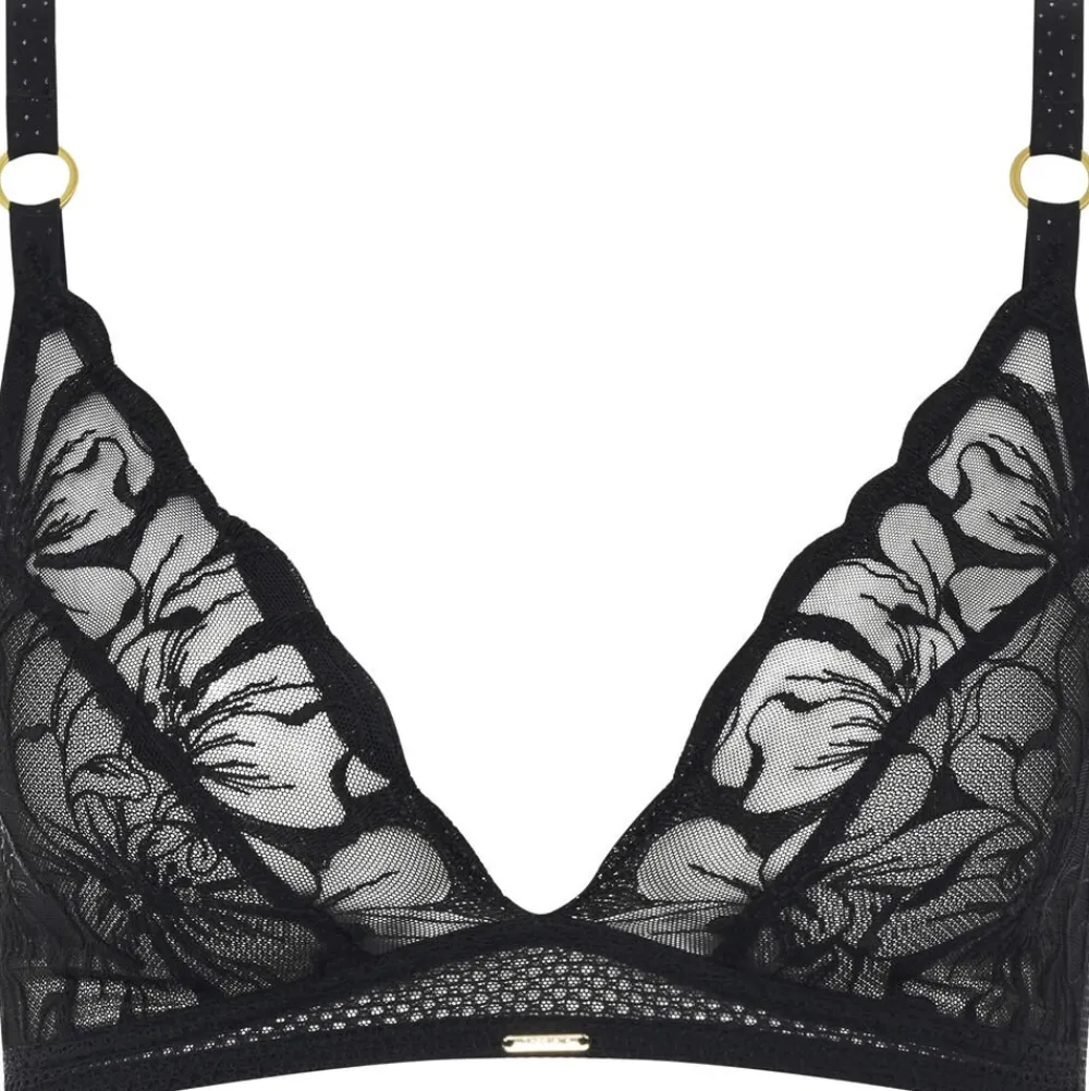 Fleurs Wirefree triangle bra>Chantelle Discount