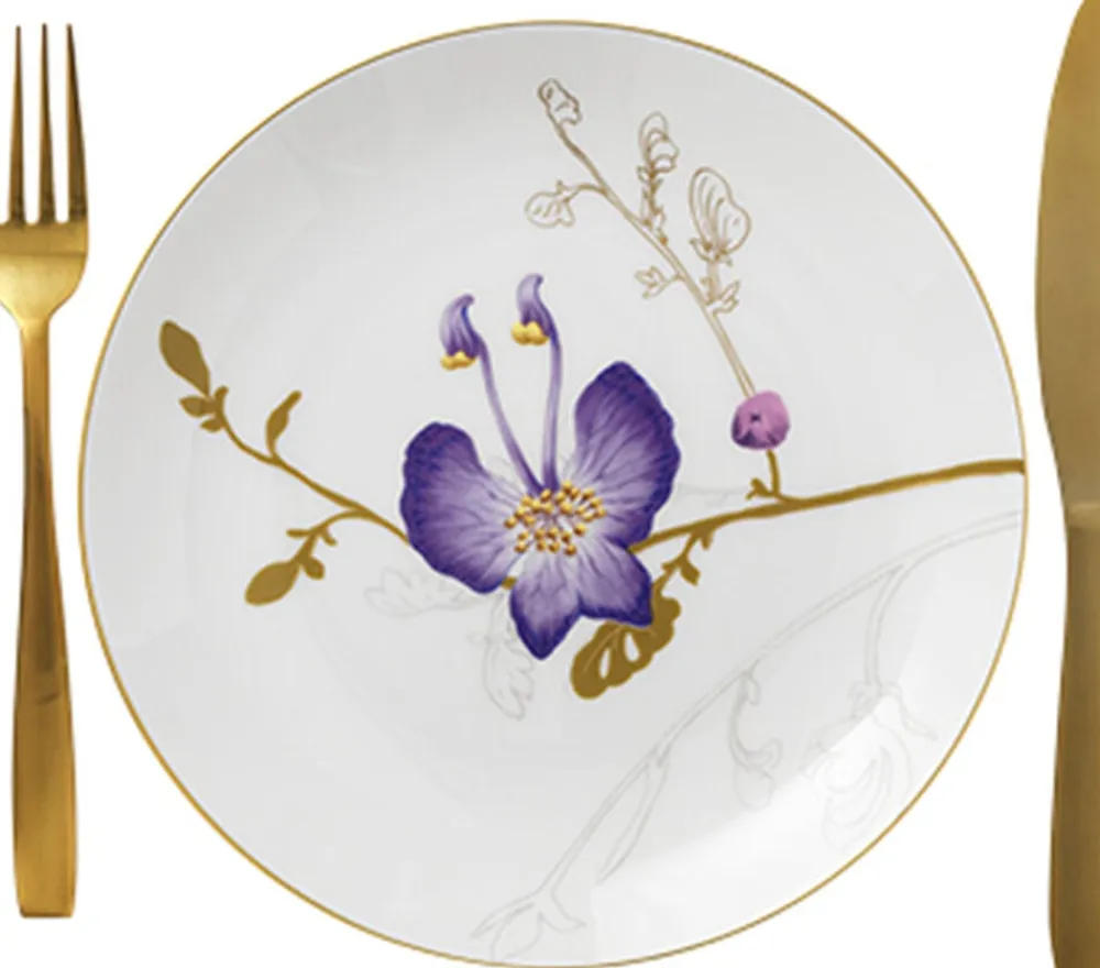Royal Copenhagen Flora 22 cm. tallerken - Stedmoder