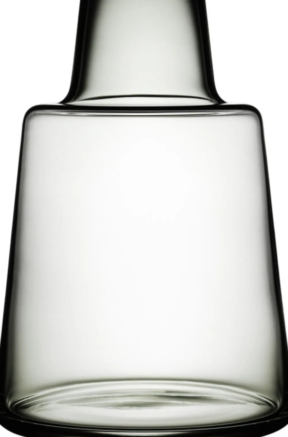 Holmegaard Flora Vase kort hals smoke H12