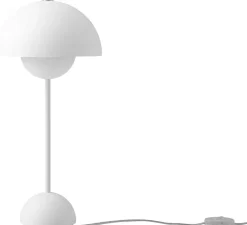 &Tradition Flowerpot VP3, Table Lamp Mat hvid Best