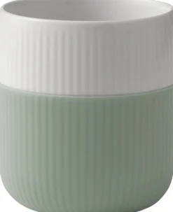 Royal Copenhagen Fluted Contrast Mug 35cl Lichen Online