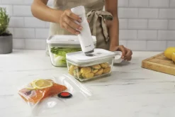 Fresh & Save Vakuum startersæt, glas 7 dele><noscript><img width=