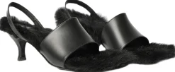 Filippa K Fur Heel Black Clearance