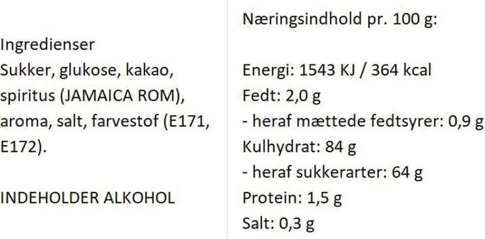 SMAGFULD by Almuegaarden Fyldte bolcher med smag af rom og chokolade (indeholder alkohol)