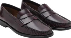 MANGO Gathered leather moccasin 78 Best