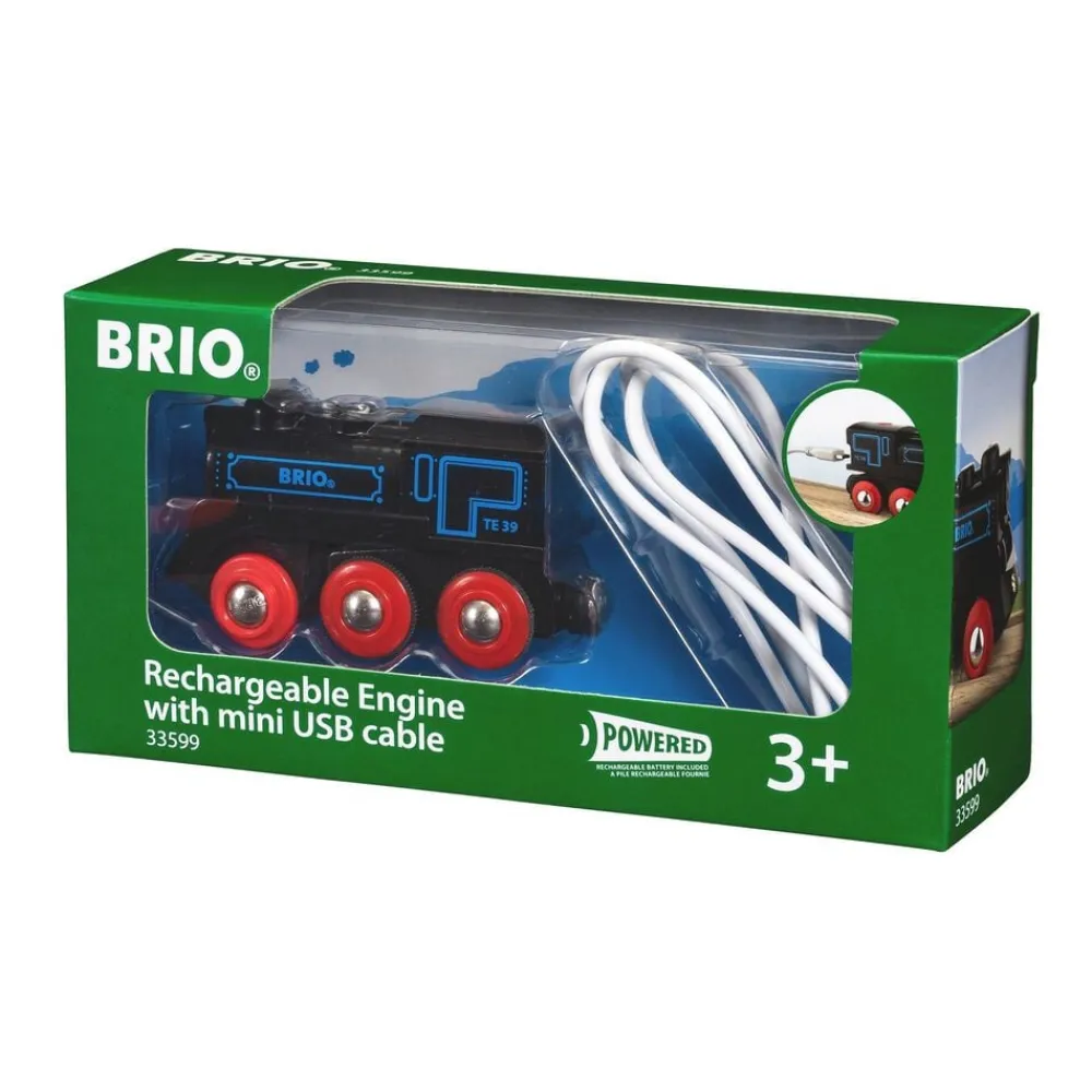 Genopladeligt lokomotiv usb>Brio Best