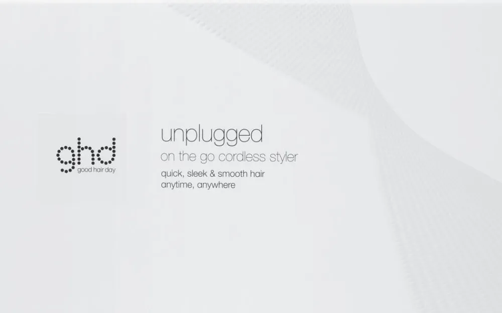 ghd Unplugged Styler White Outlet