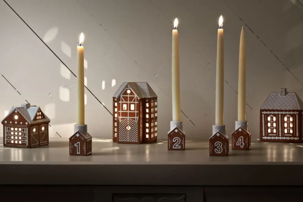 Gingerbread Adventsstage H7. 5 brun>Kähler Sale