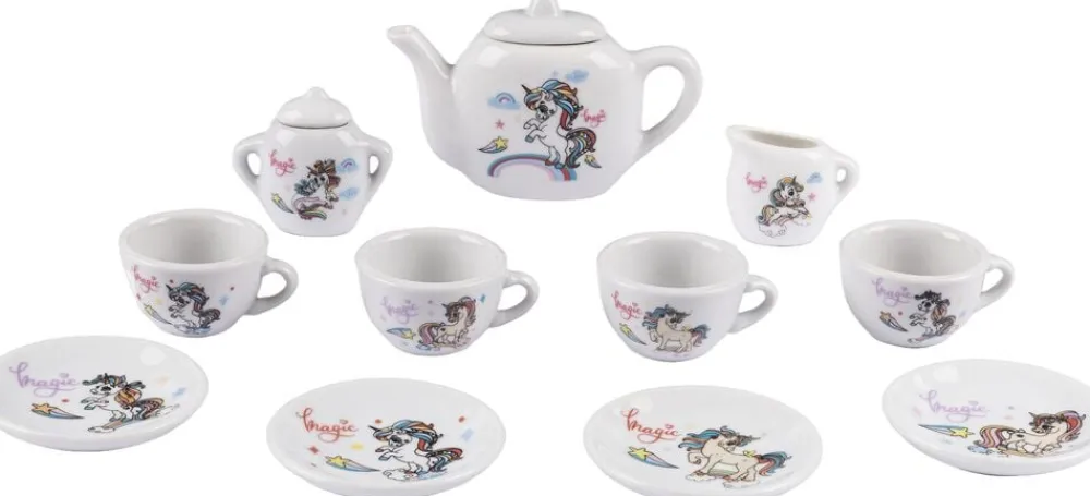 4-GIRLZ TESÆT I PORCELÆN New