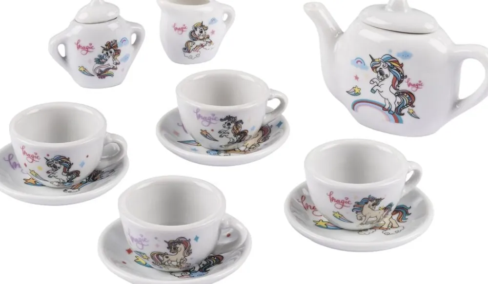 4-GIRLZ TESÆT I PORCELÆN New