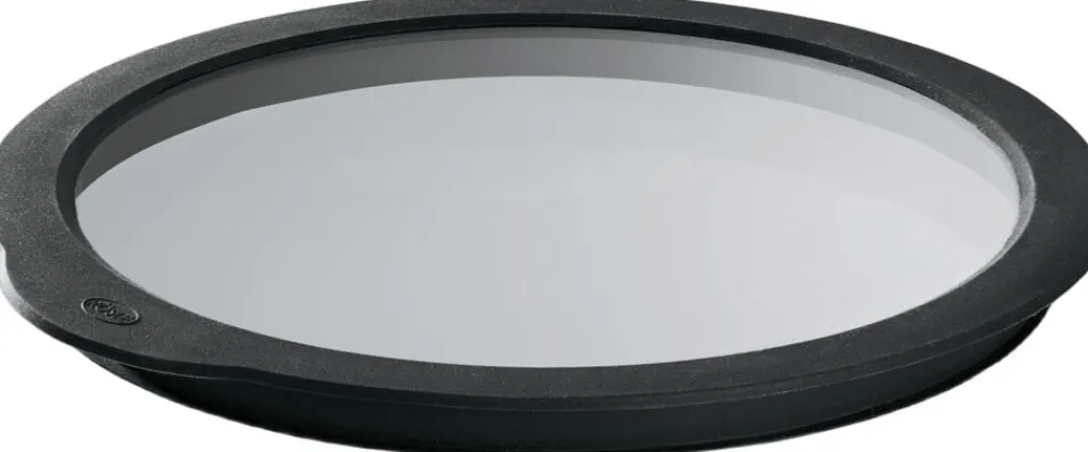 Rösle Glaslåg 20 cm Klar/Sort Glas/Silikone Online