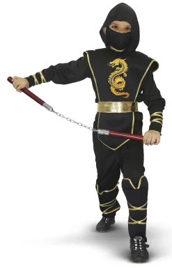 Børn RIO GOLDEN NINJA 140 CM