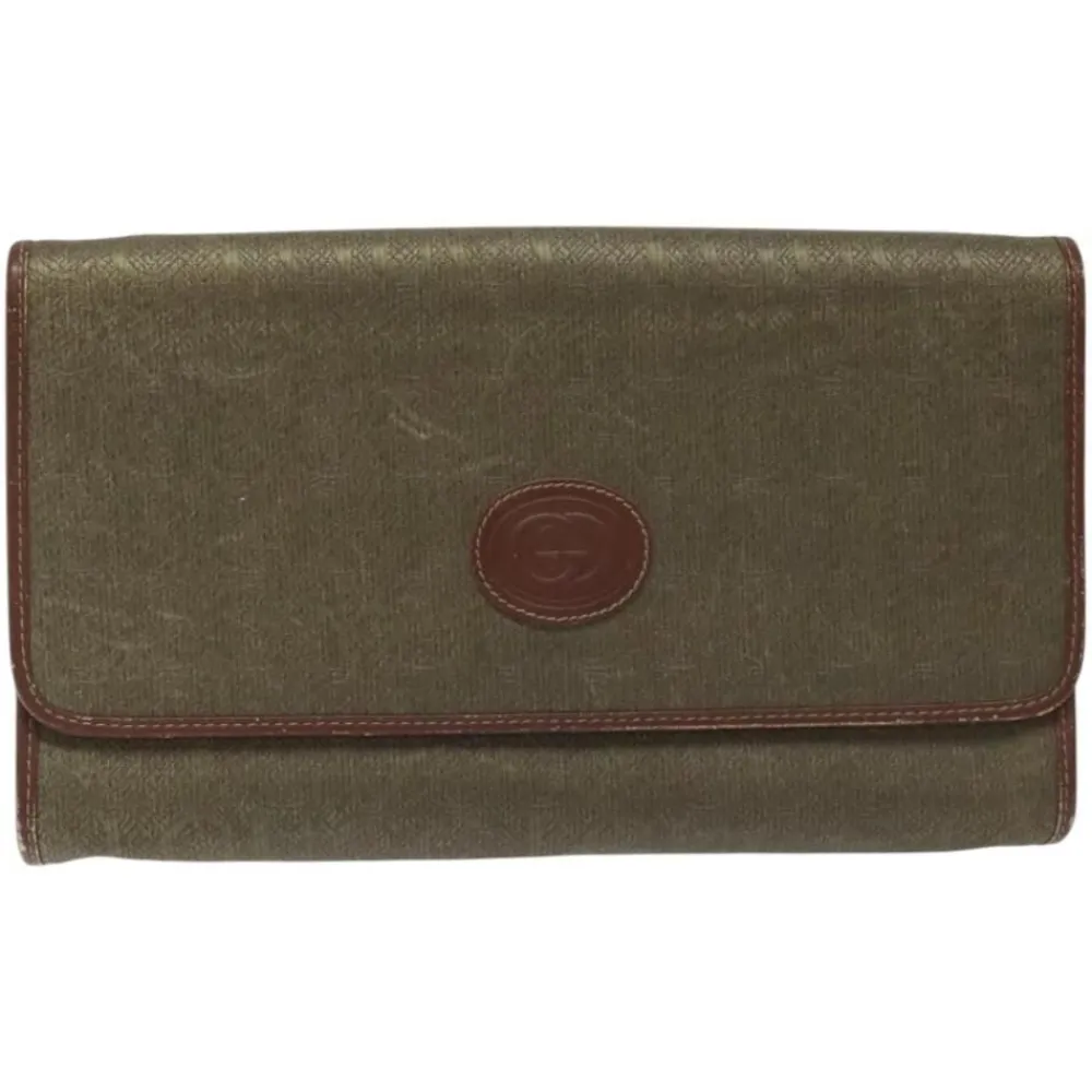 Gucci Vintage Gucci Shoulder Bag Brown Clearance