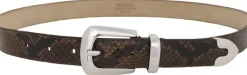 Gestuz GZfilua belt Brown snake