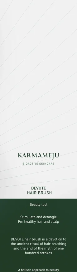 Karmameju Skincare Hair Brush, DEVOTE