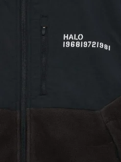 Newline HALO HALO BLOCKED ZIP FLEECE Chocolate torte Sale