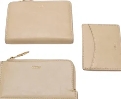 Dame MANGO Hammered leather effect card holder