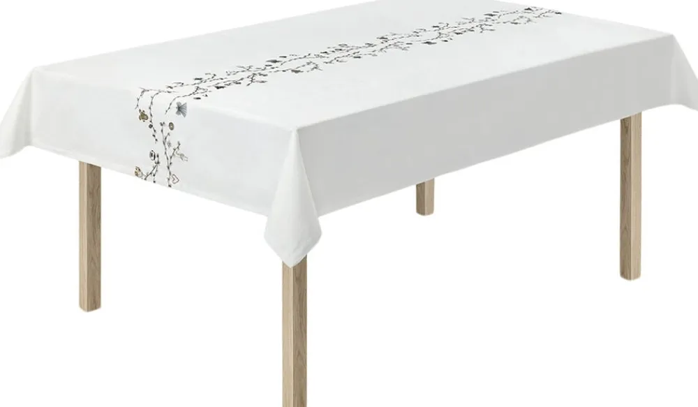 Kähler Hammershøi Christmas Dug 150x320 cm hvid m. deko Best