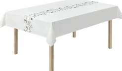 Kähler Hammershøi Christmas Dug 150x370 cm hvid m. deko